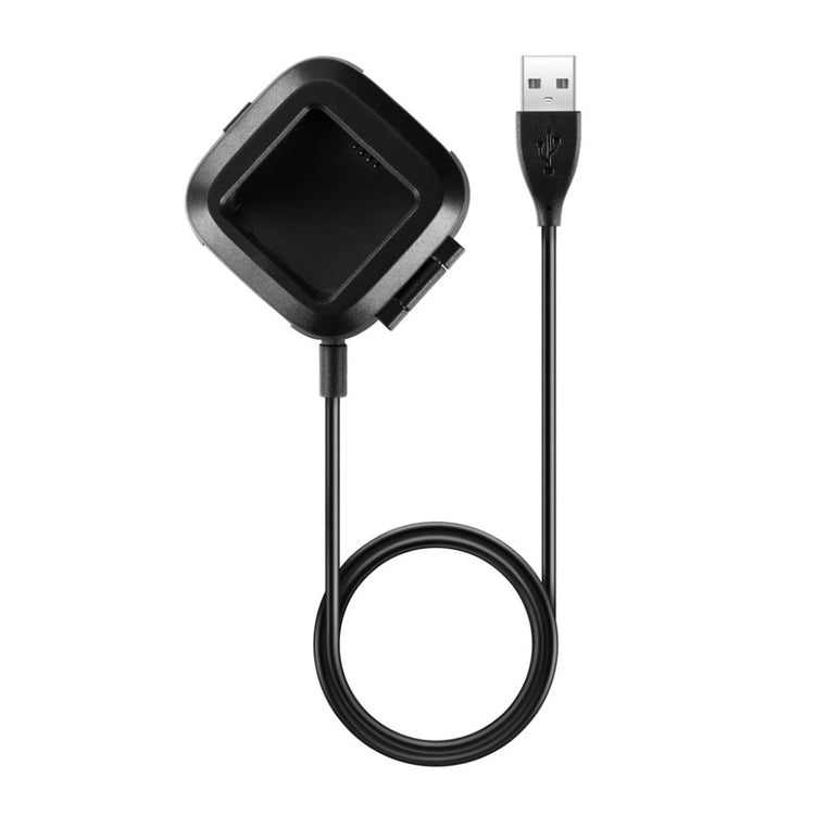 Fitbit Versa Kabel Til Opladnings Dock - Sort#serie_056