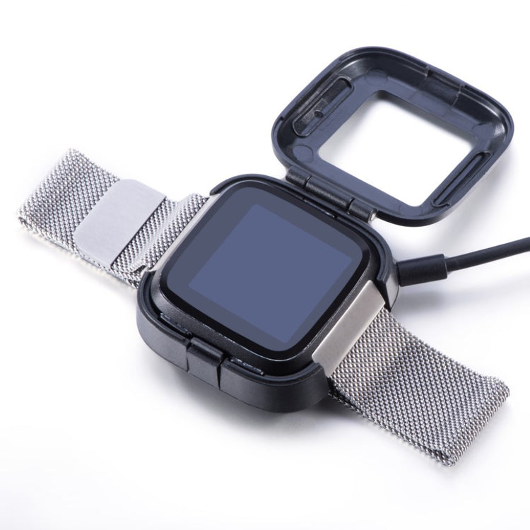 Fitbit Versa Kabel Til Opladnings Dock - Sort#serie_056