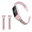 Correa de reloj Fitbit Charge 3 con decoración de strass 