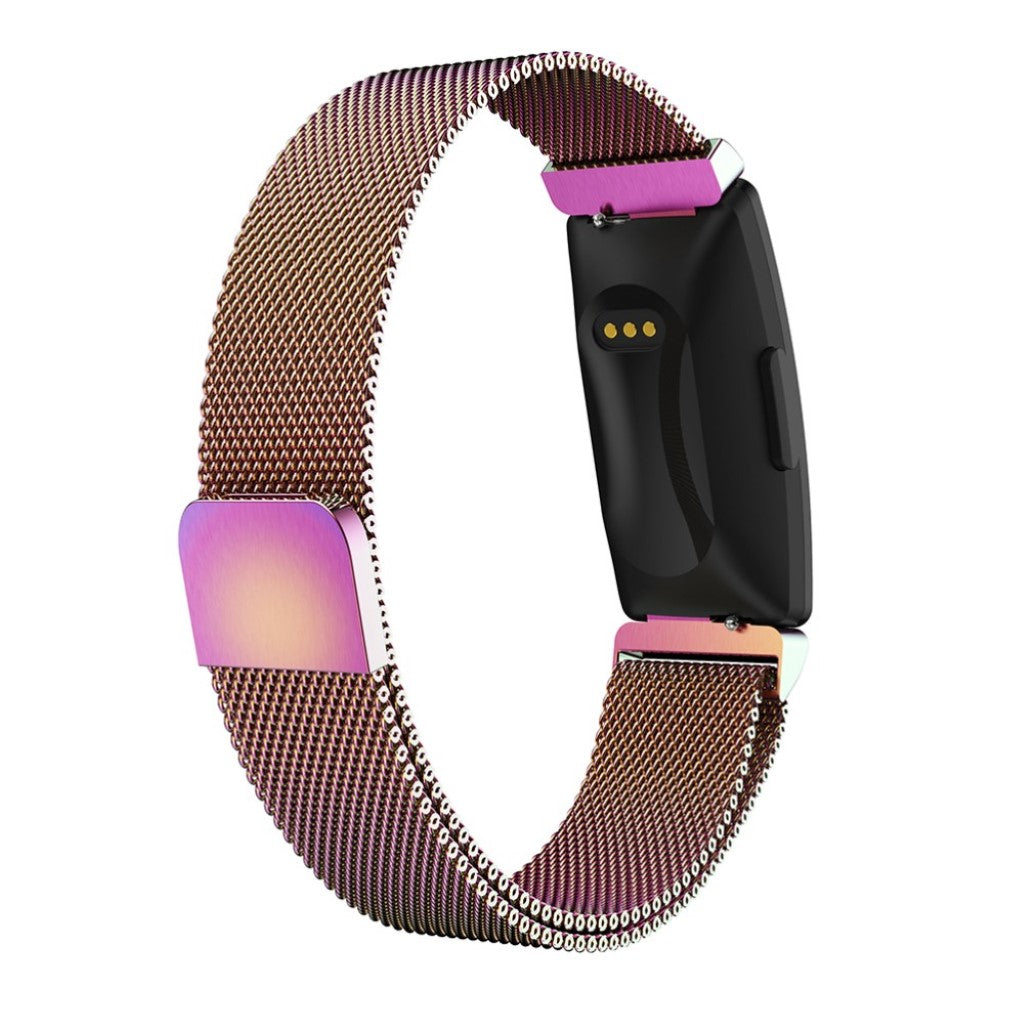 Mega fed Fitbit Inspire Metal Rem - Flerfarvet#serie_4