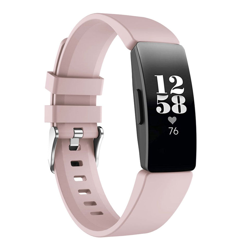 Super cool Fitbit Inspire Silikone Rem - Pink#serie_5