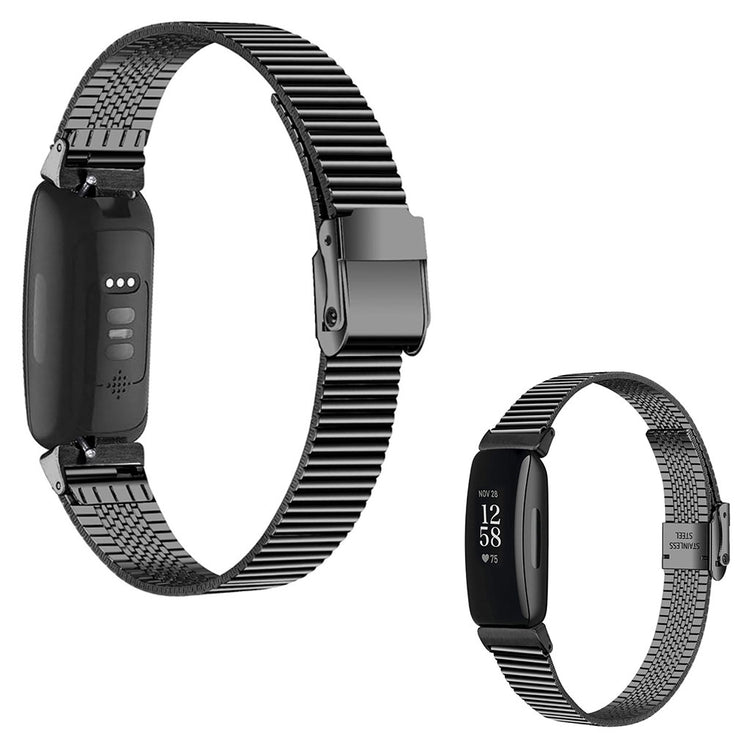 Meget pænt Fitbit Inspire Metal Rem - Sort#serie_2