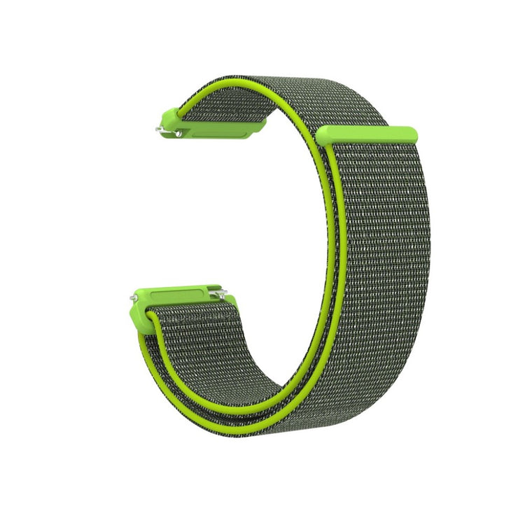 Rigtigt pænt Fitbit Versa Lite Nylon Rem - Grøn#serie_7