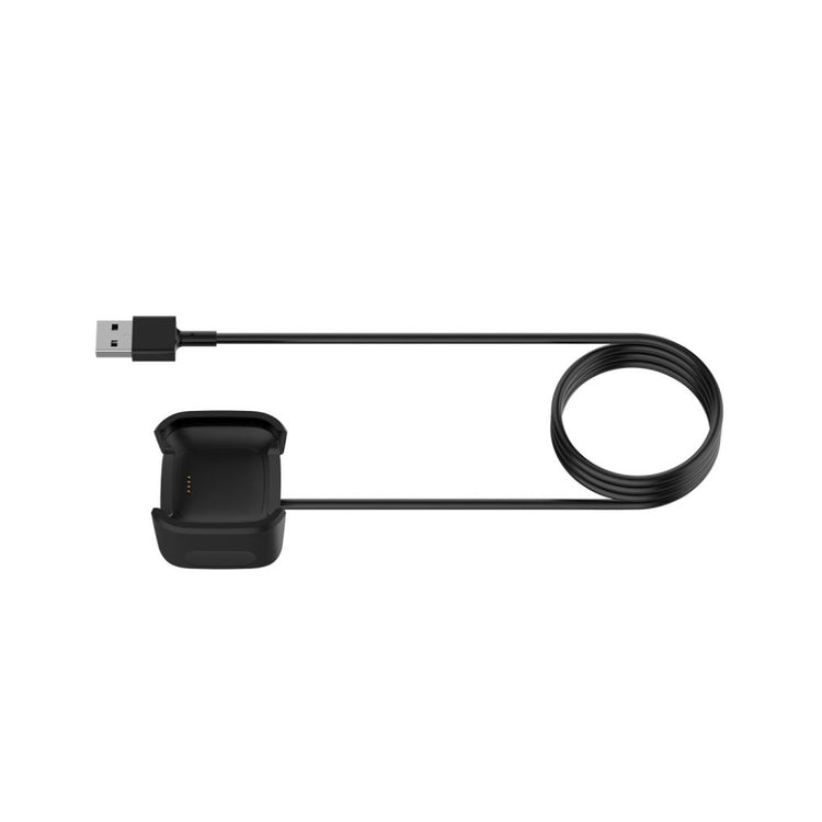 Fitbit Versa 2 USB Opladningskabel - Sort#serie_4