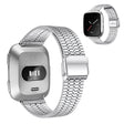 Fitbit Versa 2 / Versa Lite correa de reloj de acero inoxidable de siete cuentas 