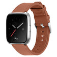 Correa de reloj de piel auténtica Fitbit Versa 2 / Versa 
