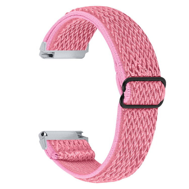 Stilfuld Fitbit Versa 2 / Fitbit Versa Lite Nylon Rem - Pink#serie_12