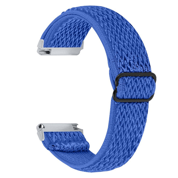 Stilfuld Fitbit Versa 2 / Fitbit Versa Lite Nylon Rem - Blå#serie_5