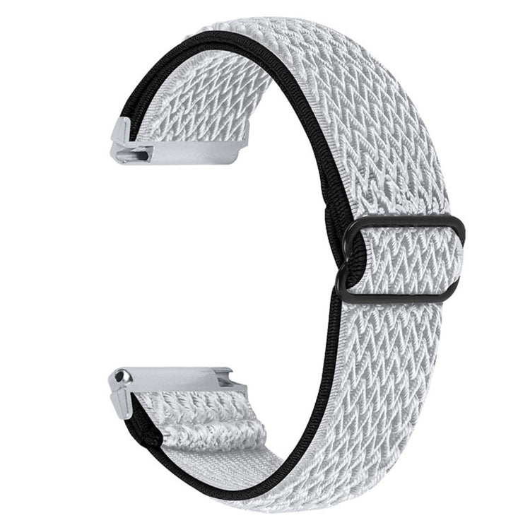Stilfuld Fitbit Versa 2 / Fitbit Versa Lite Nylon Rem - Hvid#serie_9