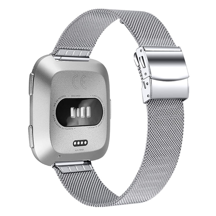 Meget cool Fitbit Versa 2 Metal Rem - Sølv#serie_6