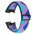 Fitbit Charge 4 / 3 correa elástica de nylon con patrón 