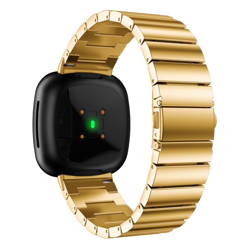 Udsøgt Fitbit Versa 3 / Fitbit Sense Metal Rem - Guld#serie_3