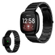 Correa de reloj duradera de acero inoxidable para Fitbit Versa 3 