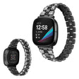Correa de reloj Fitbit Sense / Versa 3 con decoración de strass 