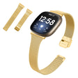 Correa de reloj de acero inoxidable milanesa Fitbit Sense / Versa 3 
