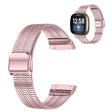 Fitbit Sense / Versa 3 exquisita correa de reloj de acero inoxidable 