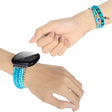 Correa de reloj Fitbit Sense / Versa 3 de varias capas con decoración de ojos 