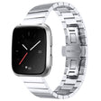 Correa de reloj con diseño de hebilla de acero inoxidable Fitbit Sense / Versa 3 