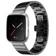 Correa de reloj con diseño de hebilla de acero inoxidable Fitbit Sense / Versa 3 