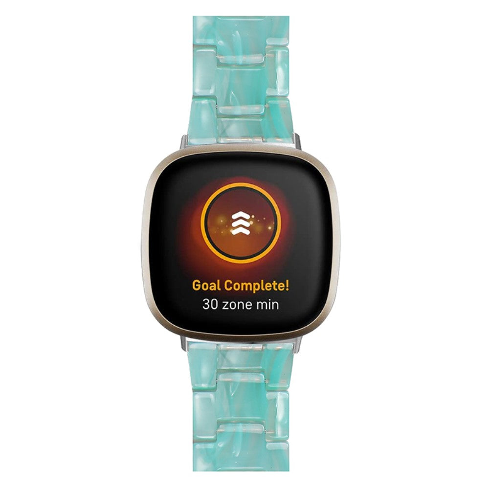 Helt vildt fint Fitbit Versa 3  Urrem - Grøn#serie_2