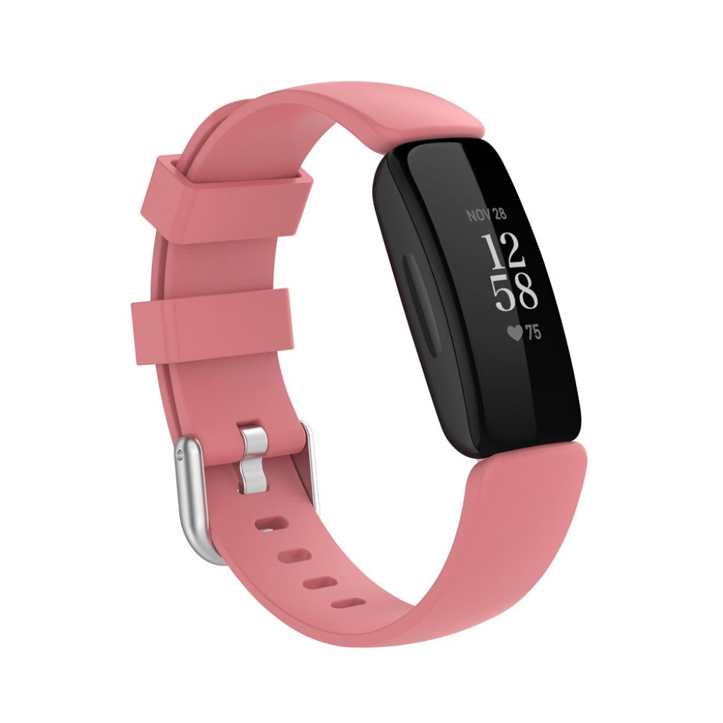 Meget sejt Fitbit Inspire 2 Silikone Rem - Størrelse: S - Rød#serie_4