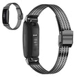 Fitbit Inspire 2 correa de reloj de acero inoxidable con siete cuentas 