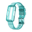 Funda TPU transparente + correa de reloj Fitbit Ace 3 / Luxe / Inspire HR 