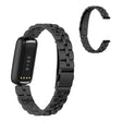 Correa de reloj de acero inoxidable Fitbit Luxe 3 estilo abalorio 