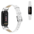 Correa de reloj Fitbit Luxe de piel auténtica estilo cocodrilo 