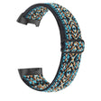 Correa de reloj elástica de nailon + estampado para Fitbit Charge 5 