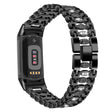 Fitbit Charge 5 correa de reloj con diamantes de imitación entrelazados en aleación 
