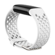 Correa de silicona para reloj Fitbit Charge 5 estilo agujeros 