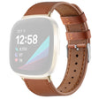 Correa de piel auténtica para reloj Fitbit Sense 2 / Versa 4 