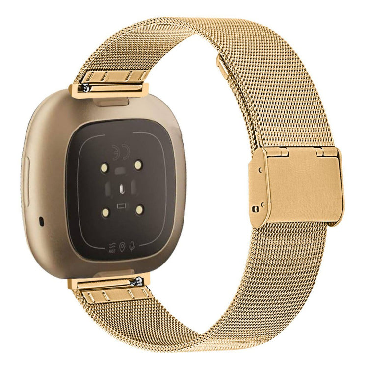 Vildt fed Fitbit Sense 2 / Fitbit Versa 4 Metal Rem - Guld#serie_1