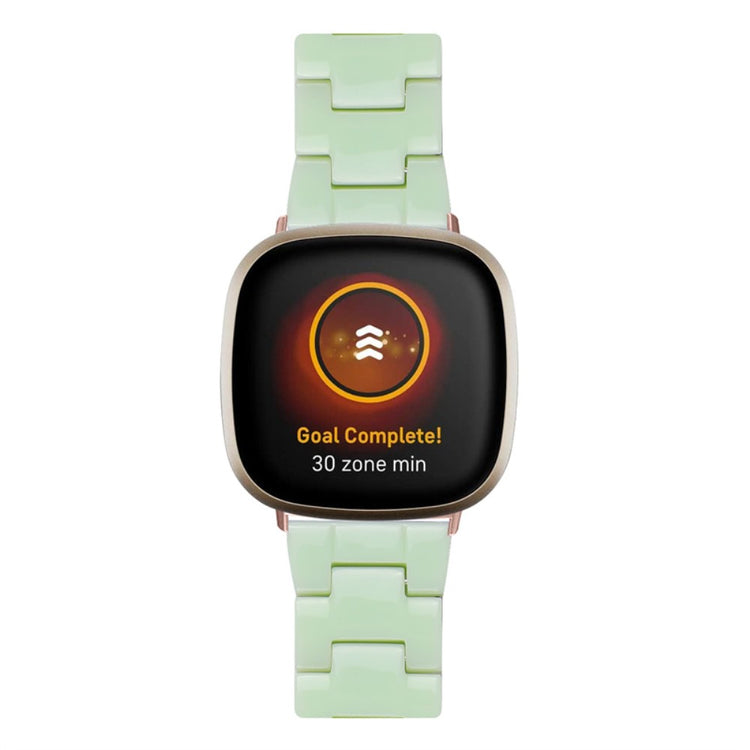 Mega pænt Fitbit Sense 2 / Fitbit Versa 4  Rem - Grøn#serie_22