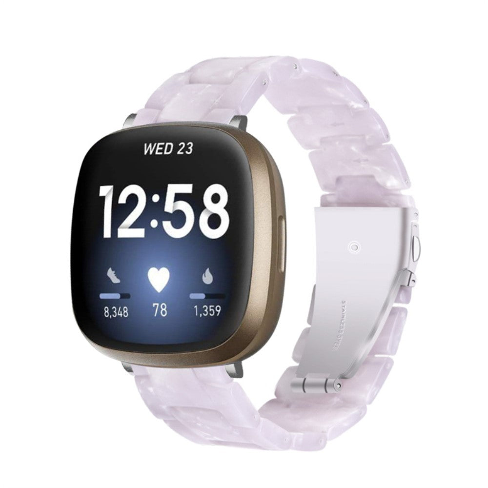 Sejt Fitbit Sense 2 / Fitbit Versa 4  Rem - Hvid#serie_17