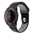 Correa de reloj de silicona bicolor Garmin Fenix 5 / Forerunner 935 de 22 mm 
