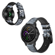 Correa de reloj de cuero auténtico Garmin Vivoactive 3 / Vivomove HR 