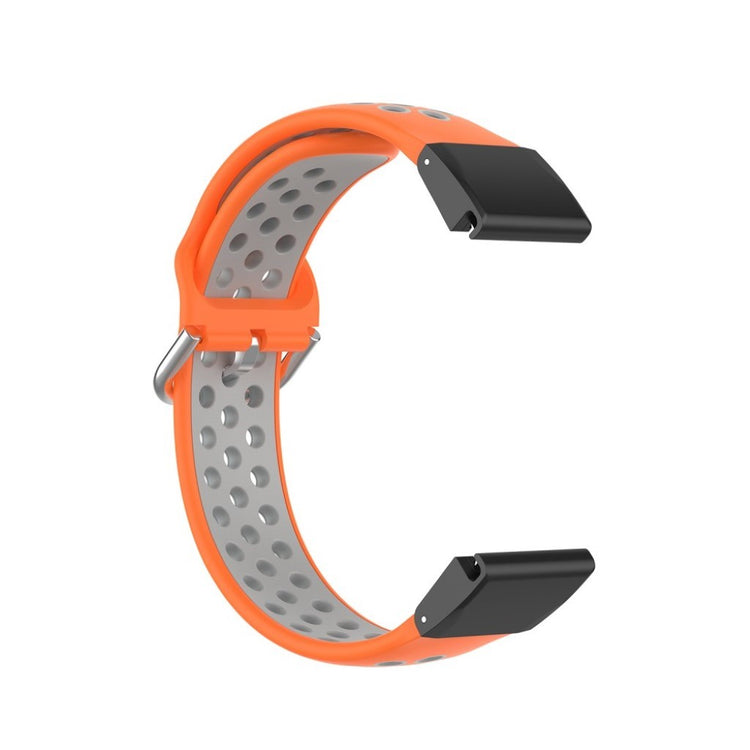 Stilren Universal Garmin Silikone Rem - Orange#serie_4