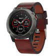Mega Fuerte Garmin Fenix 5X / Garmin Tactix Charlie Cuero Sintético Universal Correa Reloj