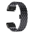 Correa de acero inoxidable Garmin Fenix 5X vena de dragón 