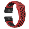 Correa de silicona bicolor Garmin Fenix 5X 26 mm 