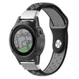 Correa de silicona bicolor para reloj Garmin Fenix 5X 