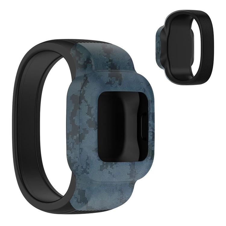 Fremragende Garmin Vivofit Jr 3 Silikone Rem - Størrelse: L - Blå#serie_10