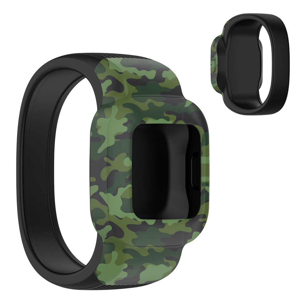 Fremragende Garmin Vivofit Jr 3 Silikone Rem - Størrelse: L - Grøn#serie_9