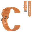 Correa de reloj de silicona con textura de sarga de 20 mm para Garmin Forerunner 158 / 55 