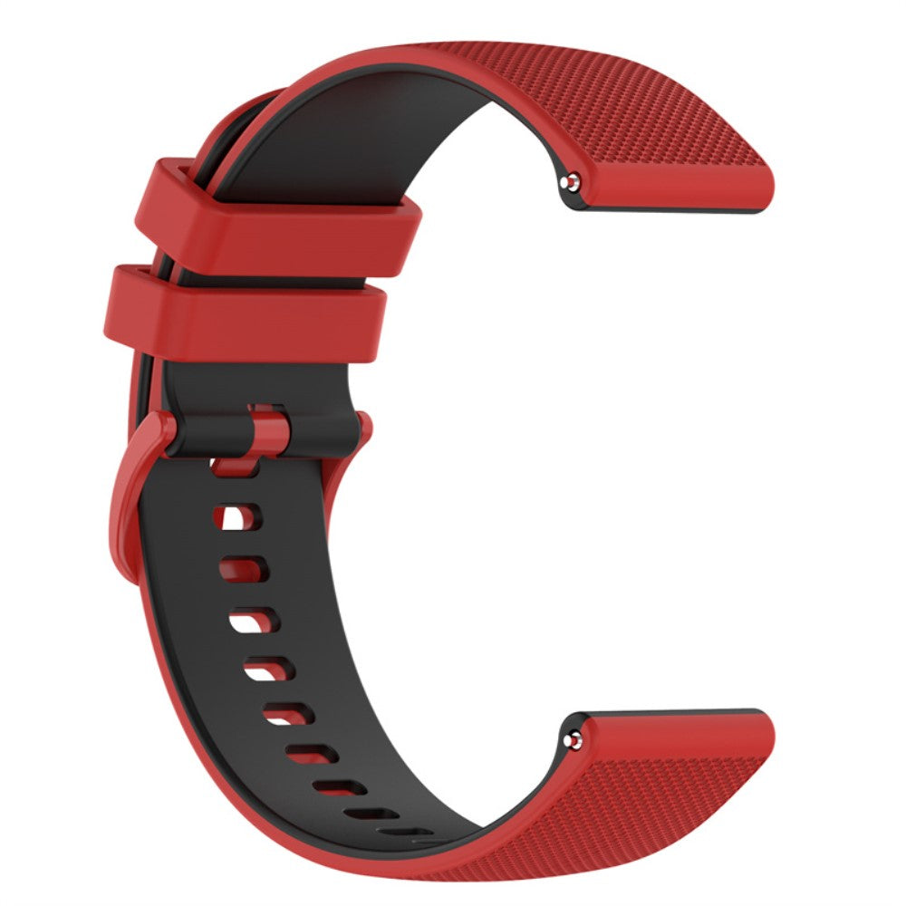 Rigtigt cool Universal Garmin Silikone Rem - Rød#serie_5