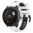 Correa de silicona de doble color para reloj Garmin Fenix 7S 