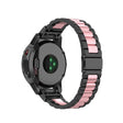 Correa de acero inoxidable de 26 mm con cierre desplegable para reloj Garmin 