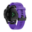 Correa ajustable de silicona Garmin Fenix 7 con hebilla negra 